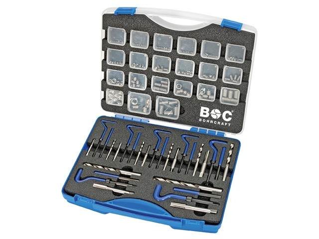 Set Bohrcraft za popravilo navojev, Dimenzije: M3-M12 (1,0/1,5/2,5xD) M3-M12 (1,0/1,5/2,5/xD), 46011330312