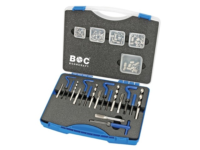 Set Bohrcraft za popravilo navojev, Dimenzije: M6-M12 ter MF14 (1,5xD) M 6-M 12 + M F14 (1,5xD), 46011330614