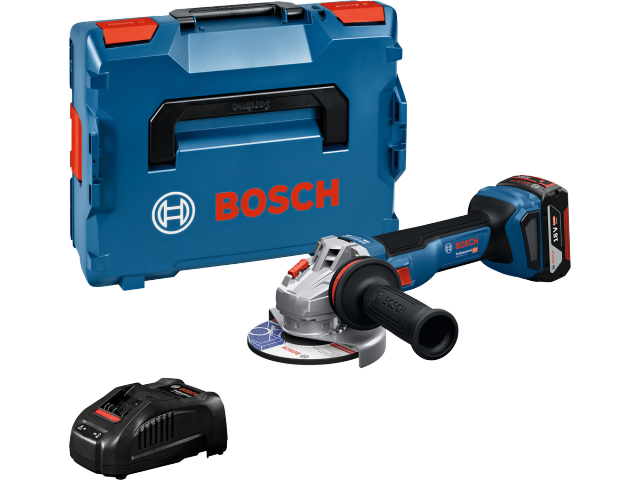 Akumulatorski kotni brusilnik Bosch GWS 18V-11 S, 1100W, 125mm, 06019N4003