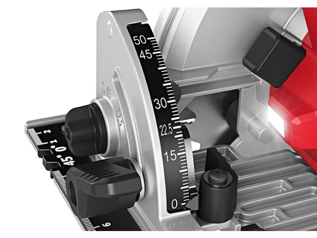 Akumulatorska krožna žaga Flex CS 62 18.0-EC C, 18V, 0°-50°, 0-62mm, 165mm, 3.1kg, 491322