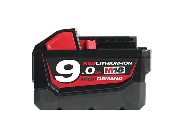 Akumulatorska baterija Milwaukee M18 B9, Li-Ion, 18V, 9,0 Ah, 4932451245