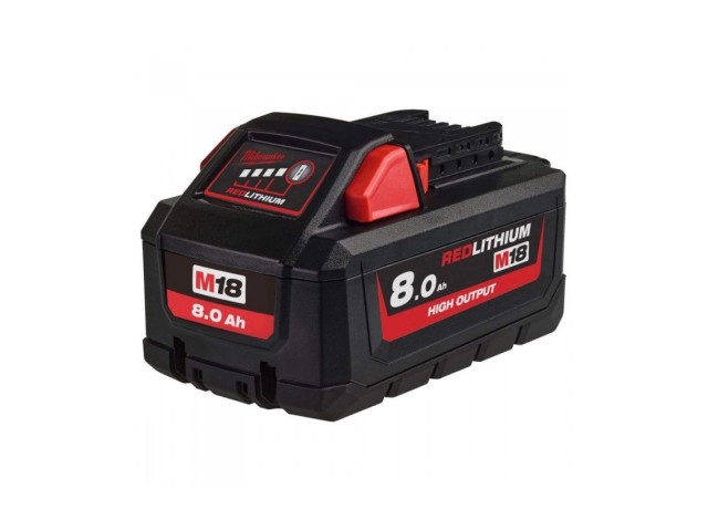 Akumulatorska baterija Milwaukee M18 HB8 Red Li-Ion, 18V, 8,0Ah, 4932471070