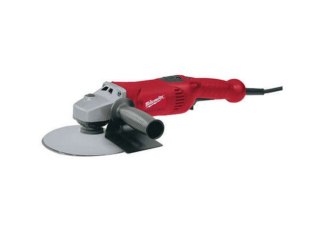 Električna kotna brusilka Milwaukee AS 12 E, 1200W, Hitr. brez obr.: 1800-4800, 2,5 kg, 4933383940