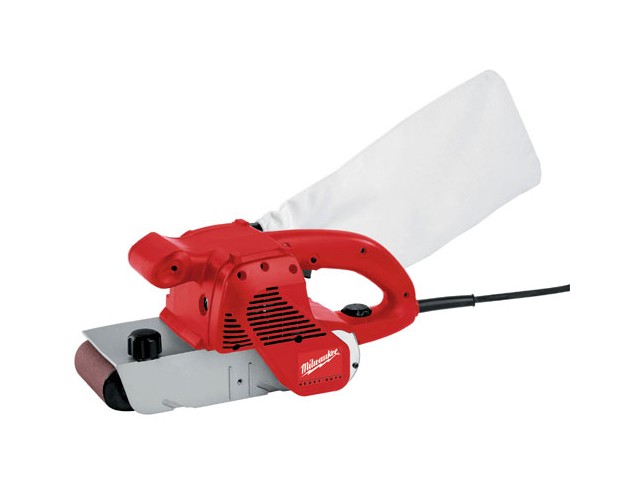 Tračni brusilnik Milwaukee BS 100 LE, 1150 W, Hitr. brez obr.: 230-400,  5,3 kg, 4933385150