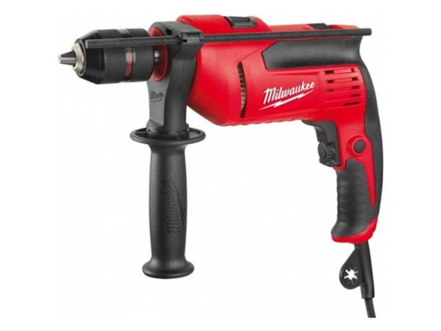 Vibracijski vrtalnik Milwaukee PD 705, 705W, Hitr. brez obr.: 0-3000, 1,9 kg, 4933431955