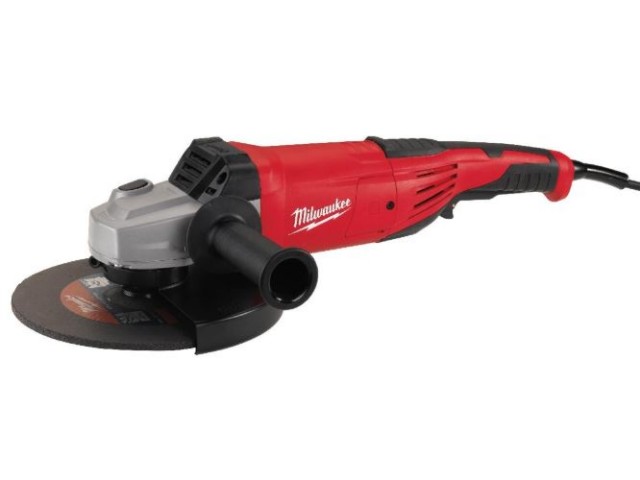 Set AG 22-230 E + Diamantna rezalka Milwaukee, 230 mm v kovčku, 2200W, 4933440300