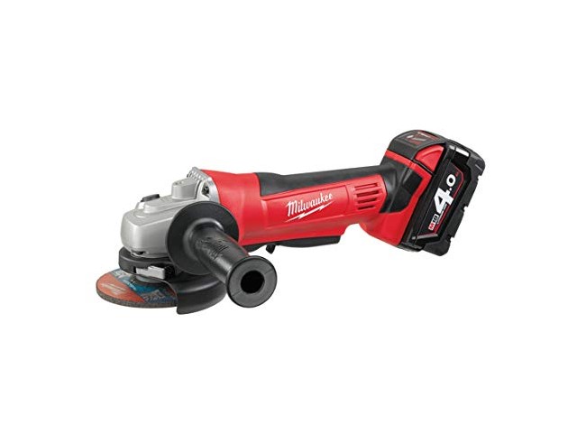 Akumulatorska kotna brusilka Milwaukee HD18 AG-115-402C, Li-Ion 2x Aku.: 4,0 Ah, 4933441300