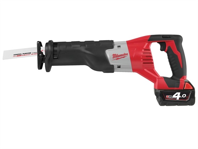 Akumulatorska povratna žaga Milwaukee HD18 SX-402, Li-Ion 2x Aku.: 4,0 Ah, 4933441365