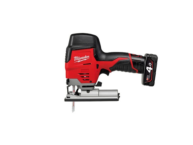 Akumulatorska vbodna žaga Milwaukee M12 JS-402B, Li-Ion 2 x Aku.: 4,0 Ah, 4933441700
