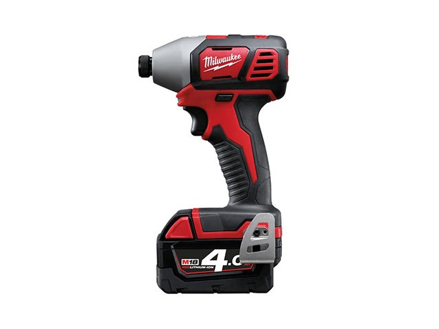 Akumulatorski udarni vijačnik Milwaukee M18 BID-402C, Li-Ion 2x Aku.: 4,0 Ah, 4933443580
