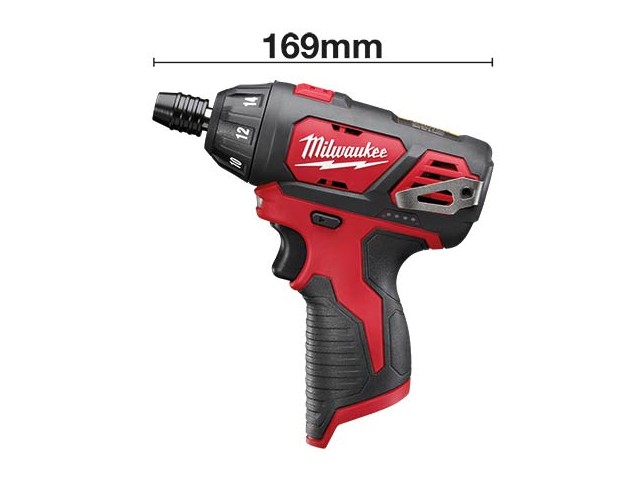 Akumulatorski vijačnik Milwaukee M12 BSD-0, 4933447135