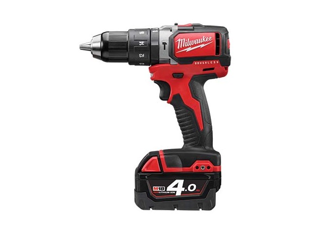 Akumulatorski vibracijski vijačnik Milwaukee M18 BLPD-402C, Li-Ion 2x Aku.: 4,0 Ah, 4933448449