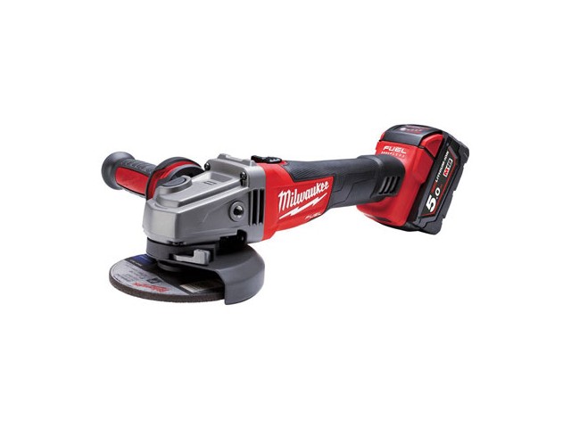 Akumulatorska kotna brusilka Milwaukee M18 CAG-115 X-502X, Li-Ion 2x Aku.: 5,0 Ah, 4933448861