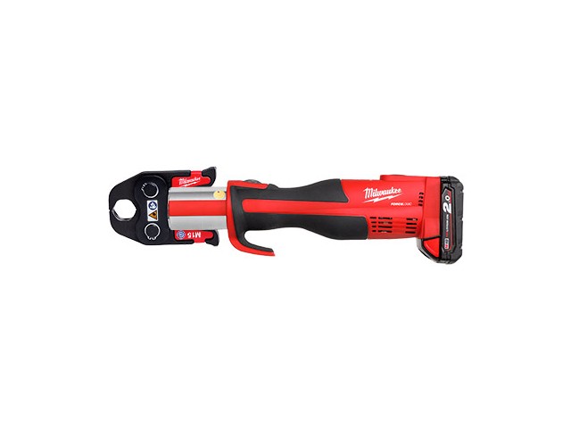 Akumulatorsko orodje za stiskanje Milwaukee M18 BLHPT-202C - V-SET, Li-Ion 2x Aku.: 2,0 Ah, 4933451134