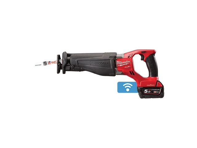 Akumulatorska povratna žaga Milwaukee M18 ONESX-502X FUEL, Li-Ion 2x Aku.: 5,0 Ah, 4933451666