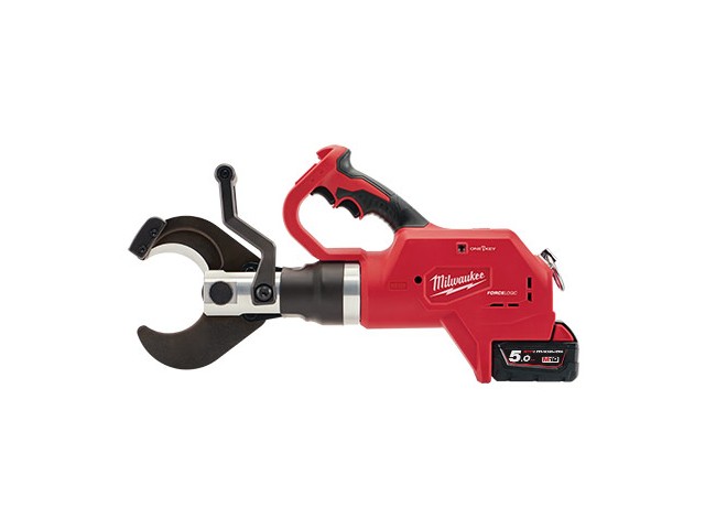 Akumulatorske hidravlične škarje za podzemne kable Milwaukee M18 HCC75-502C FUEL, Li-Ion 2x Aku.: 5,0 Ah, 4933459269