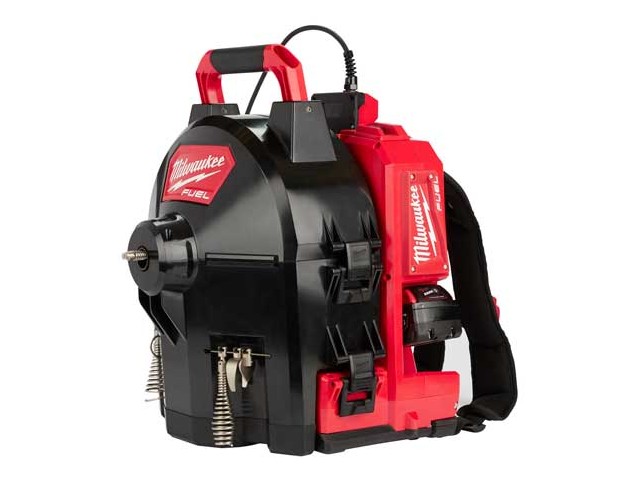 Akumulatorski čistilec odtočnih cevi Milwaukee M18 FFSDC16-502 FUEL, Li-Ion 2x Aku.: 5,0 Ah, 4933459710