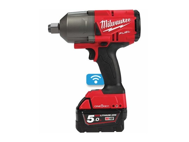 Akumulatorski udarni vijačnik Milwaukee M18 ONEFHIWF34-502X FUEL, Li-Ion 2x Aku.: 5,0 Ah, 4933459730