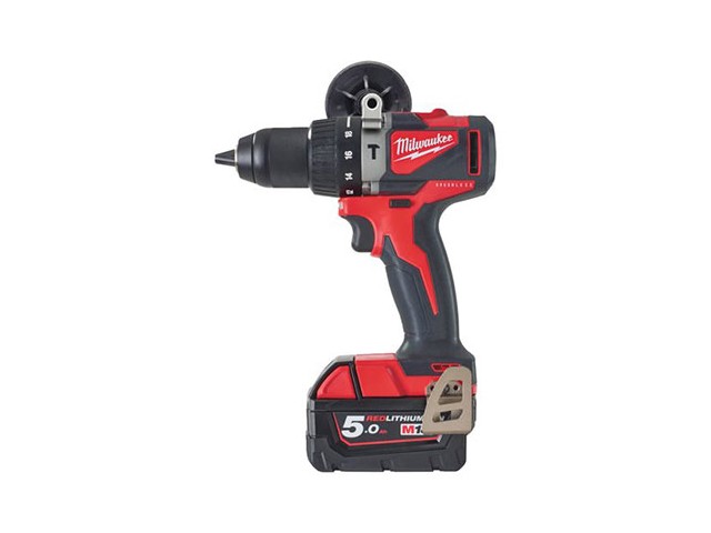 Akumulatorski vibracijski vijačnik Milwaukee M18 BLPD2-502X, Li-Ion 2x Aku.: 5,0 Ah, 4933464517