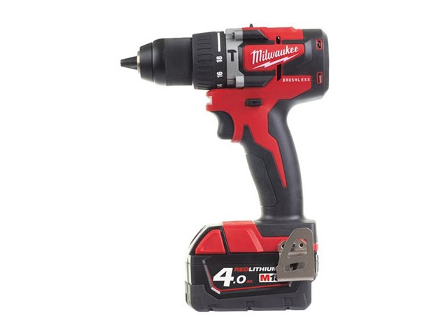 Akumulatorski vibracijski vijačnik Milwaukee M18 CBLPD-402C, Li-Ion 2x Aku.: 4,0 Ah, 4933464537