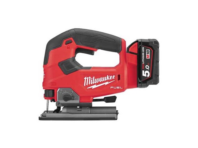 Akumulatorska vbodna žaga Milwaukee M18 FJS-502X FUEL, Li-Ion 2x Aku.: 5,0 Ah, 4933464727