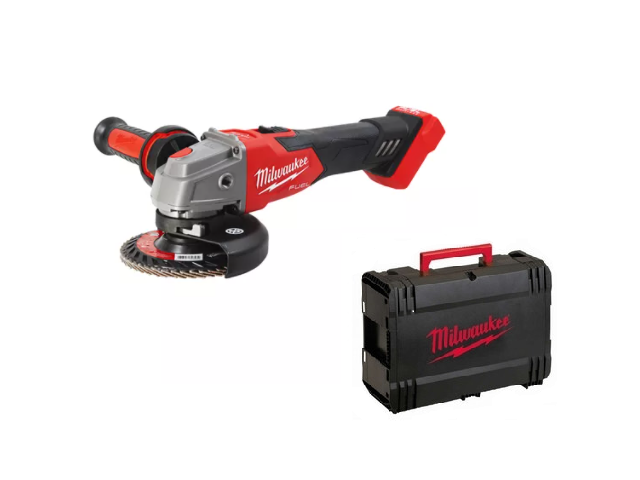 Akumulatorski kotni brusilnik Milwaukee M18 FSAG-125 XB-0X v kovčku, 18V, 125mm, 2.7kg, 4933478429