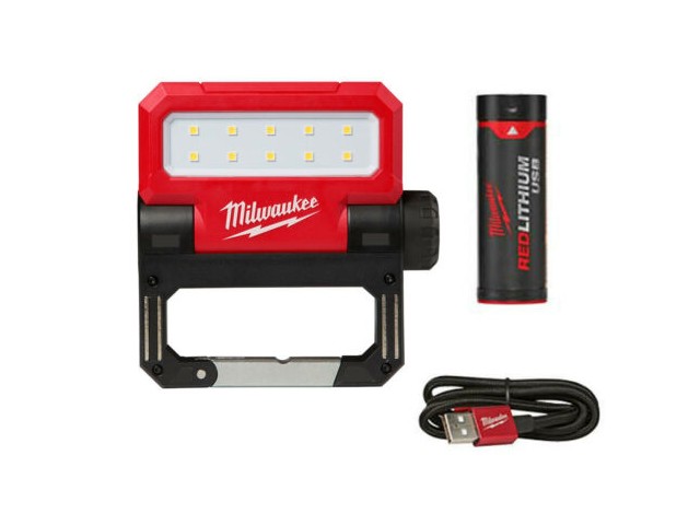 Akumulatorska LED svetilka Milwaukee L4 FFL-301, 4V, 550lm, 0.2kg, 4933479766