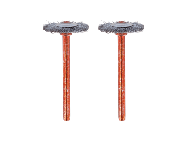 Nerjaveča jeklena krtača Dremel, Dimenzije: 3.2x44mm, Pakiranje: 2kos, 26150530JA