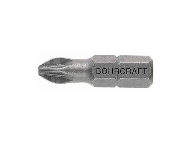 1/4 vijačni nastavek Bohrcraft PZ-TiN, Dimenzije: PZ1x25mm, 61321500125