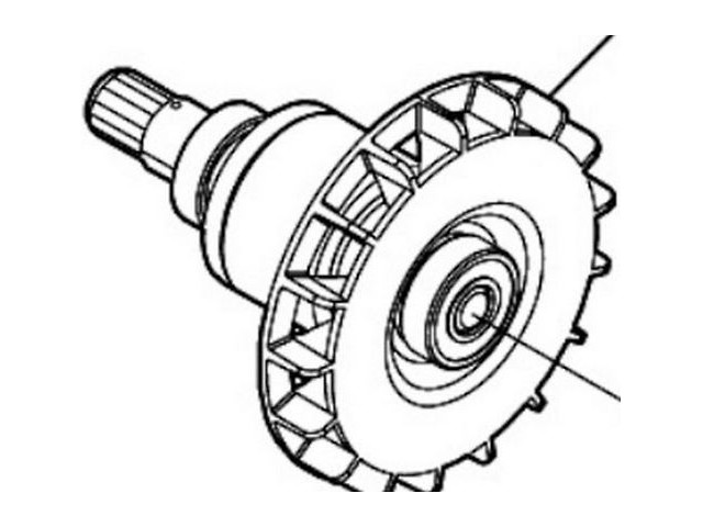 Rotor Makita, za TD001G, 619605-1