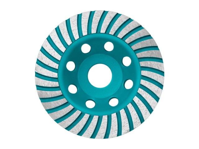Diamantna lončasta brusilna plošča Total 125mm /20mm, TAC2411251