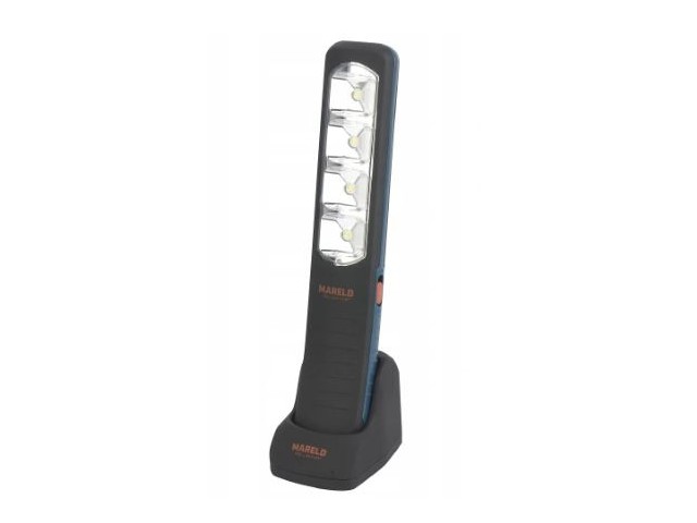 Akumulatorska ročna svetilka Mareld Silvery 250 RE, 300lm, 4W, 3,6 V 1800 mAh, 0,42kg, 690000559