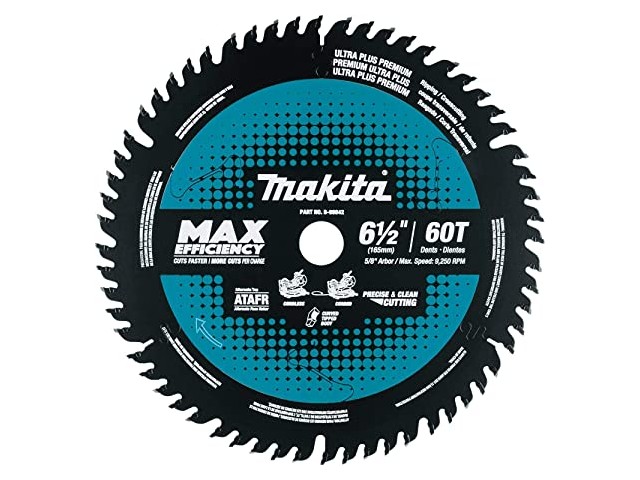 TCT žagin list Makita EFFICUT, Dimenzije: 165x1,85x20mm, Zob: 60, B-69864