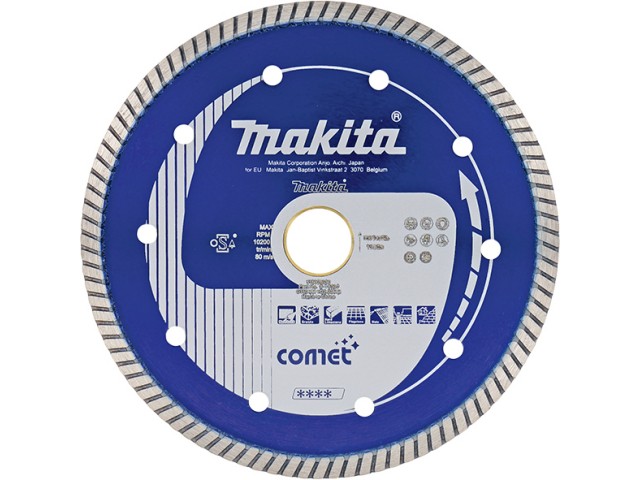 Diamantna rezalna plošča Turbo Makita, 175 mm, B-13013