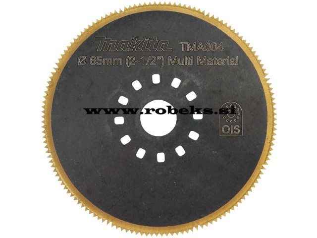 BIM-TiN okrogli žagin list za različne materiale 65 mm