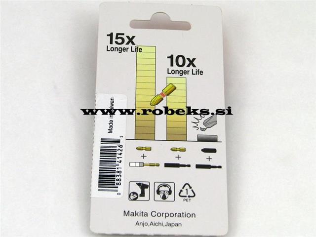 Vijačni križni nastavek Torsion PZ1 25mm 2 kosa