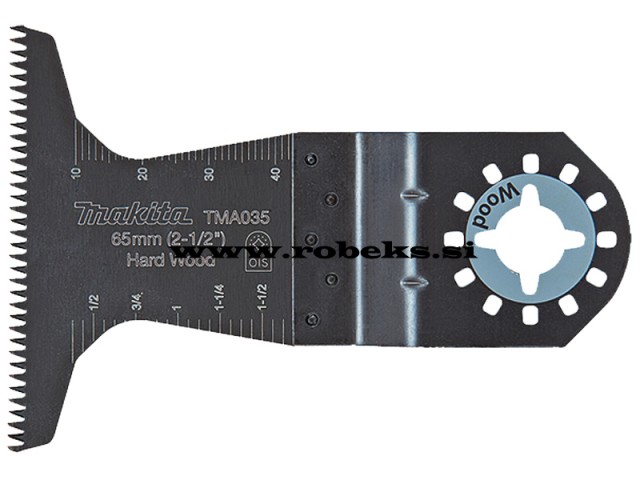BiM potopni žagin list za les, Dimenzije: 65x40mm, B-40397