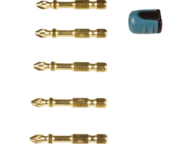 Set-magnetno držalo in 5x vijačni nastavek T25 Makita, B-42494