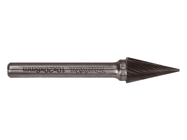 Rotorezkar Makita iz volframovega karbida SM, Standardni rez, Dimenzije: 10x20x6 mm, Pakiranje: 10kos, B-52831-10