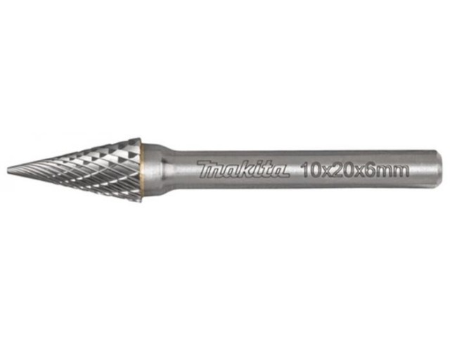Rotorezkar Makita iz volframovega karbida SM, Diamantni rez, Dimenzije: 10x20x6 mm, Pakiranje: 10kos, B-52847-10