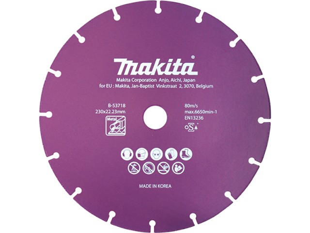 Diamantne plošče Specialized Makita, 230 mm, B-53718