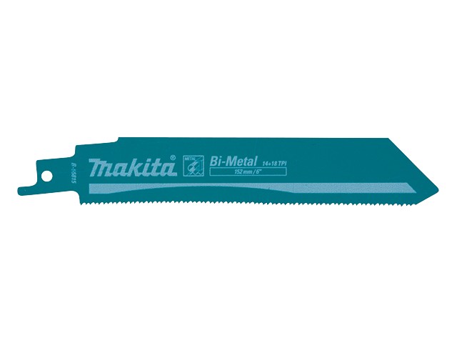 Žagin list za sabljasto žago Makita, za kovino, Dimenzije: 152x1,1mm, 14-18TPI, B-55815