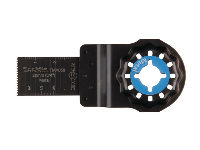 BiM potopni žagin list Makita za kovino, TMA058, Dimenzije: 20x30mm, Starlock, Pakiranje: 5kos, B-64923-5