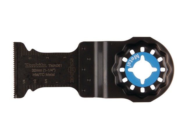 TC/HM potopni žagin list Makita za kovino, TMA061, Dimenzije: 32x40mm, Starlock, B-64951