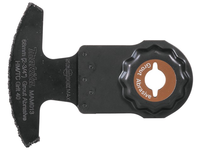 HM-RIFF segmentni žagin list Makita StarlockMax, MAM013, Dimenzije: 68x30mm, Zrnatost: 40, B-66531