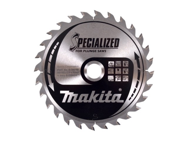 Žagin list Makita TCT Specialized, Efficut, Dimenzije: 260x2,15x30mm, Zob: 80, B-67290