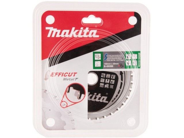 Žagin list Makita TCT  Efficut, Dimenzije: 150x20mm, Zob: 33, B-69288