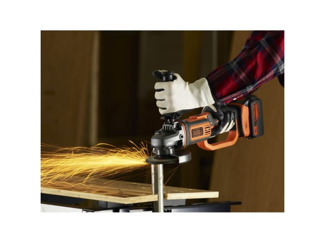 Akumulatorski brusilnik Black and Decker BCG720M1, 18V, 3.8kg