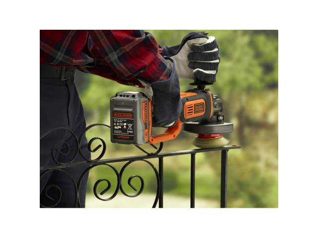 Akumulatorski brusilnik Black and Decker BCG720M1, 18V, 3.8kg