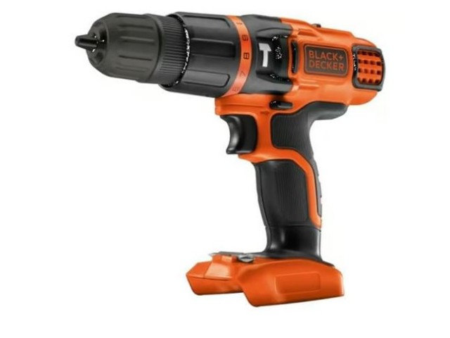 Akumulatorski udarni vrtalnik Black and Decker BDCH188N, 18V, 28Nm, 10-25mm